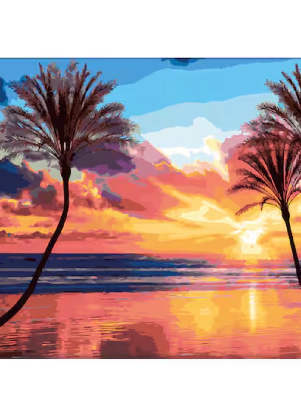 Artist’s Loft Beach Sunset Paint-by-Number Kit 🌴🌅 - brand new